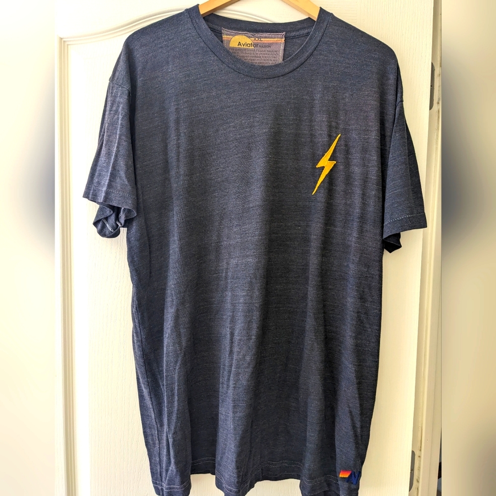 Aviator Nation, Navy Blue Shirt, size XXL